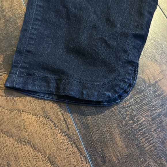 Not your daughter’s jeans dark wash cropped high rise size 12 (D18) - Picture 3 of 7